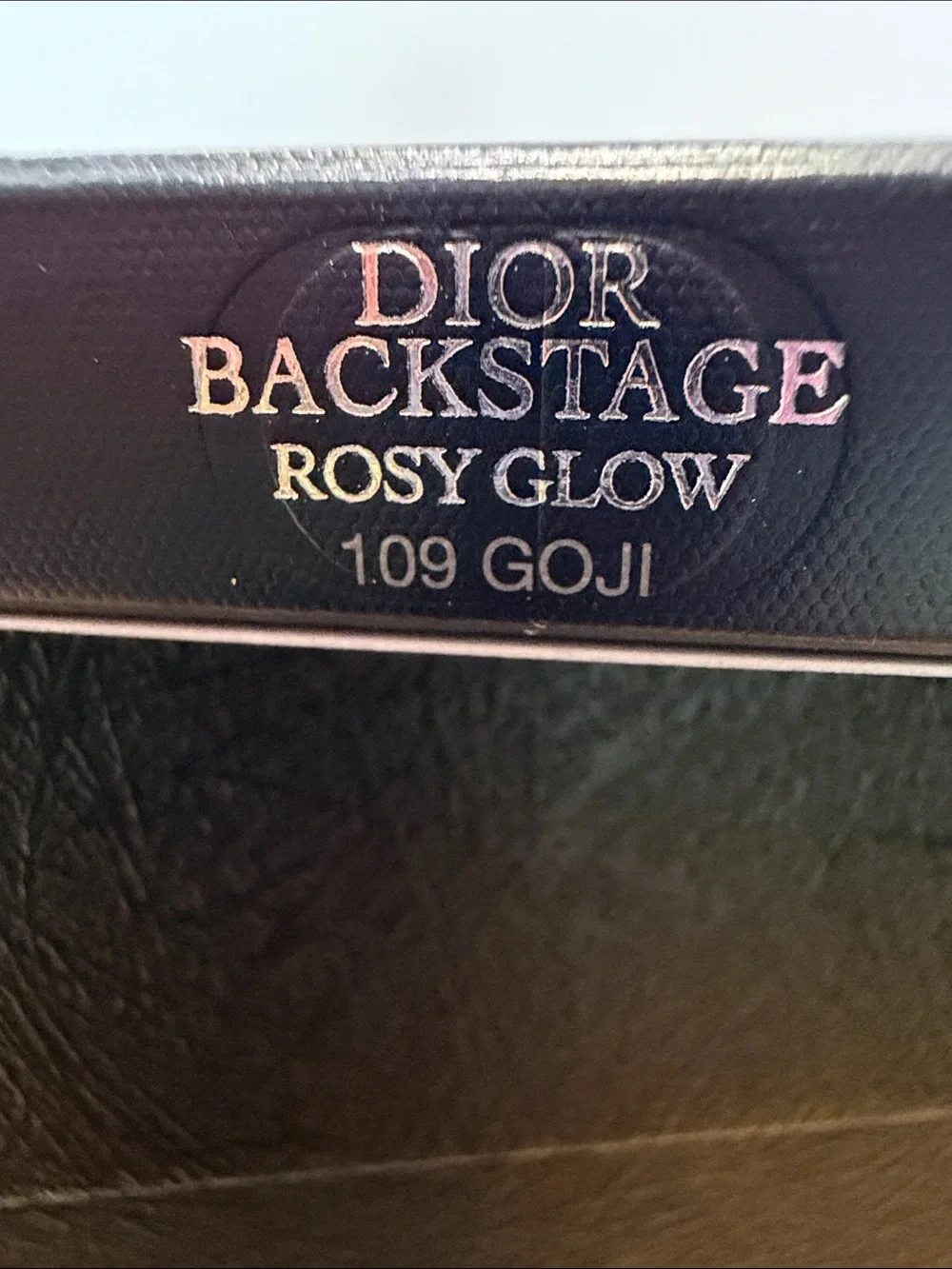Dior Backstage Rosy Glow Blush — Coral Peach new in box 109 goji